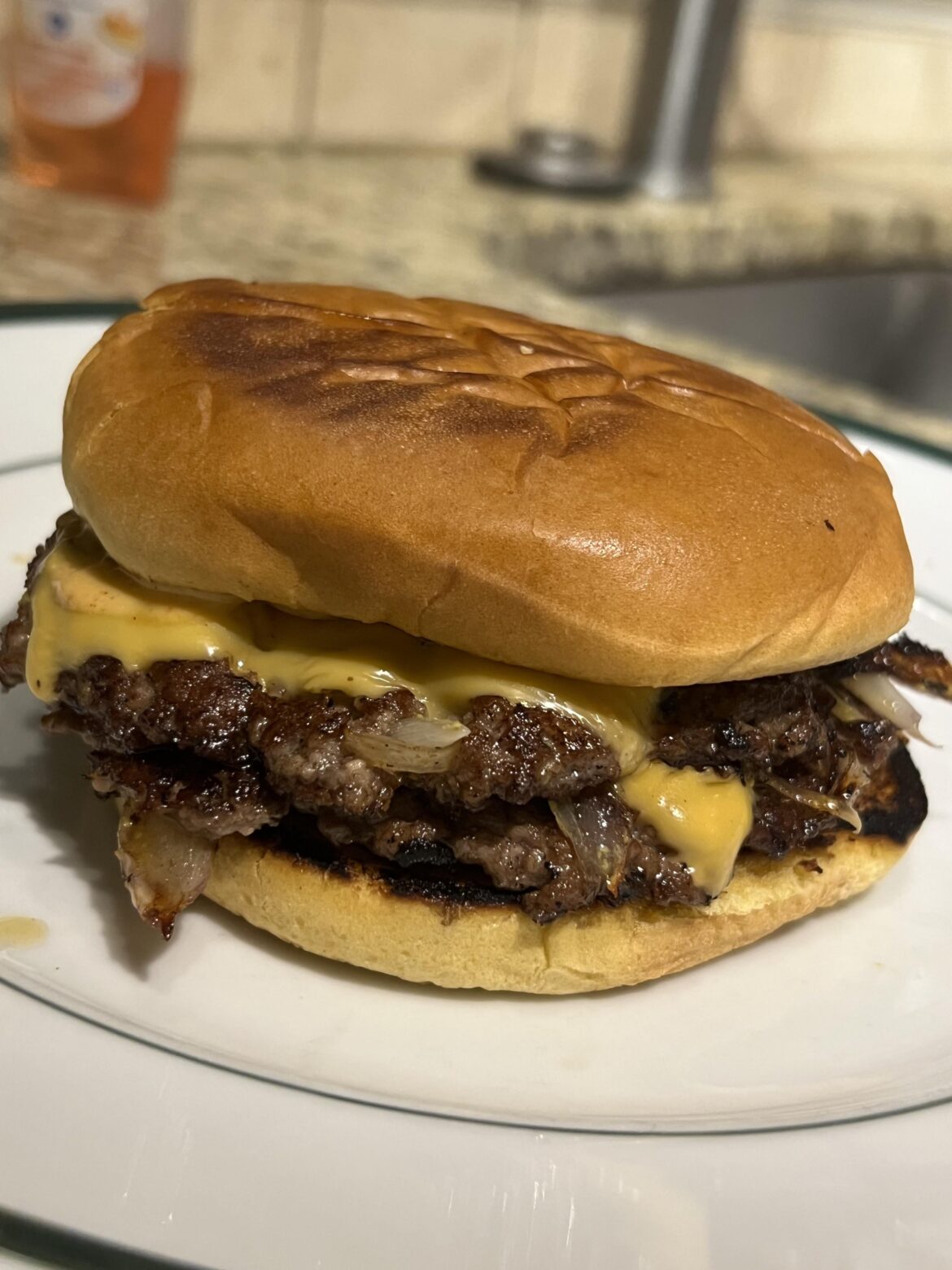 Double I made last night