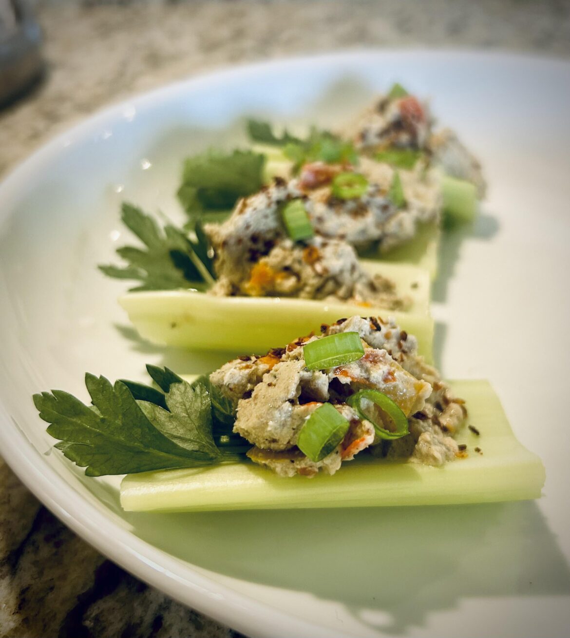 Sardine Paté on Celery