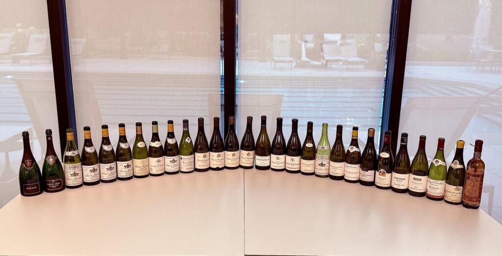 Lovely lunch focusing on Batard-Montrachet and Echezeaux Lovely lunch focusing on Batard-Montrachet and Echezeaux