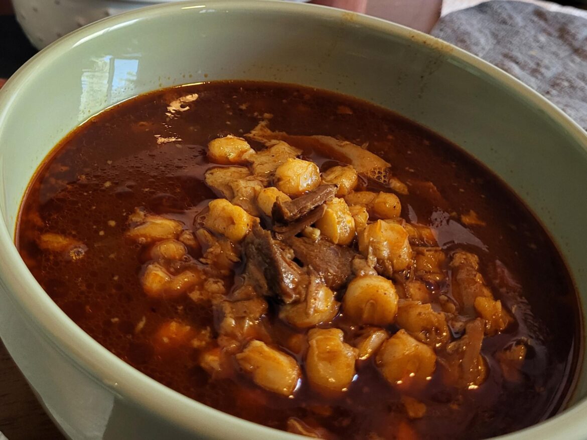 El recalentado no duele. Pozole