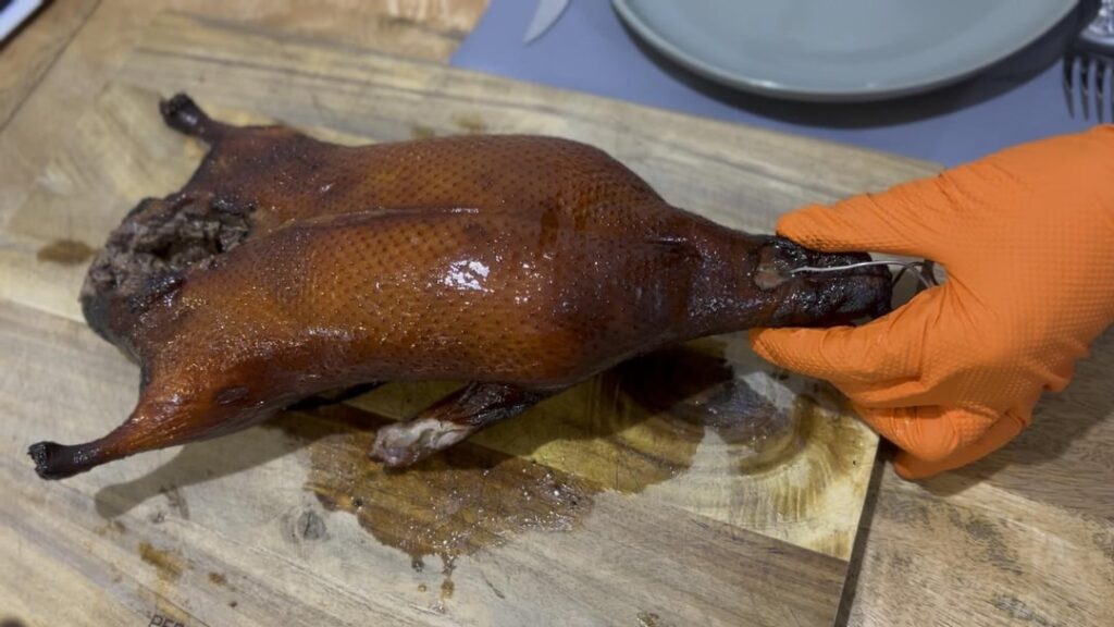 [homemade] first time Peking duck