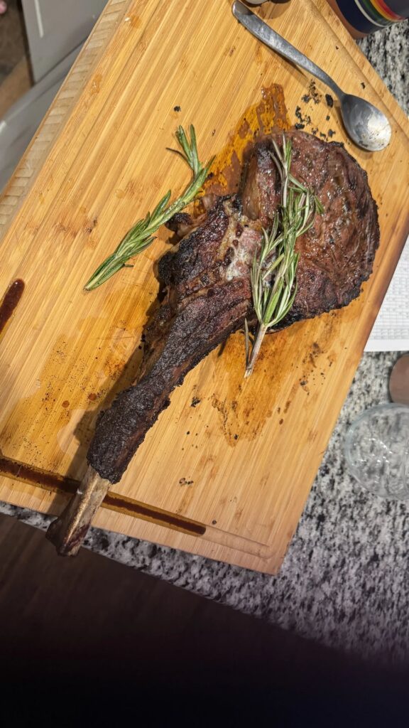 Done a couple of steaks and some ribs this last month. Finally getting the hang of this.