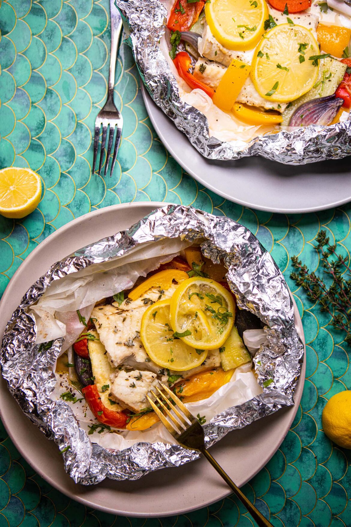 Fish Envelops (easy no cleanup meal!)