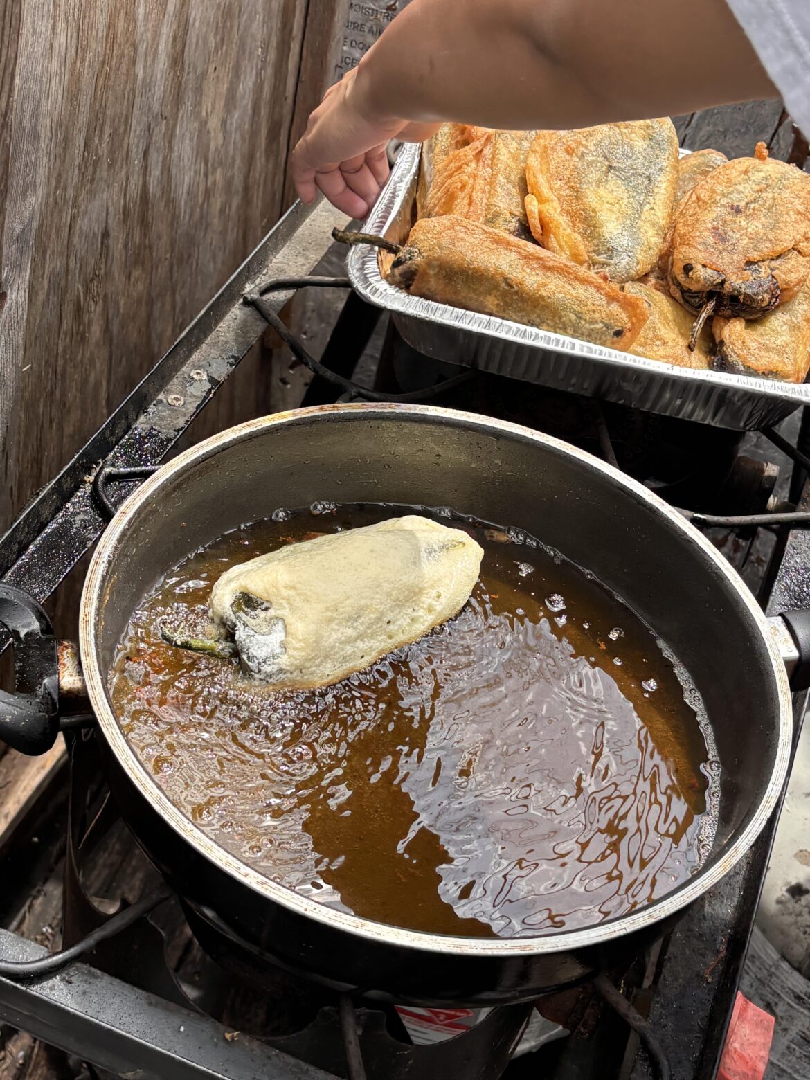 My in laws be spoiling us😇 chiles rellenos😎😮‍💨