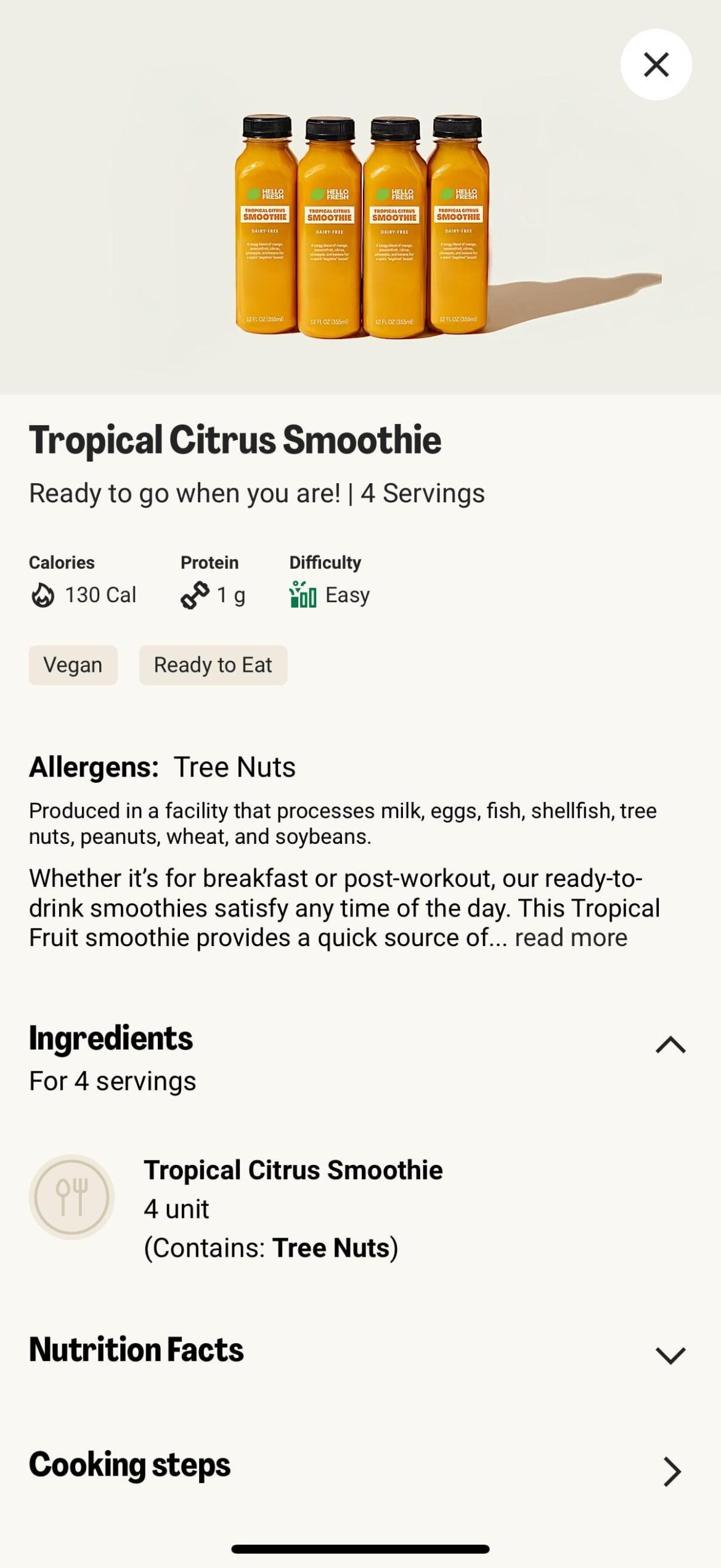New smoothies