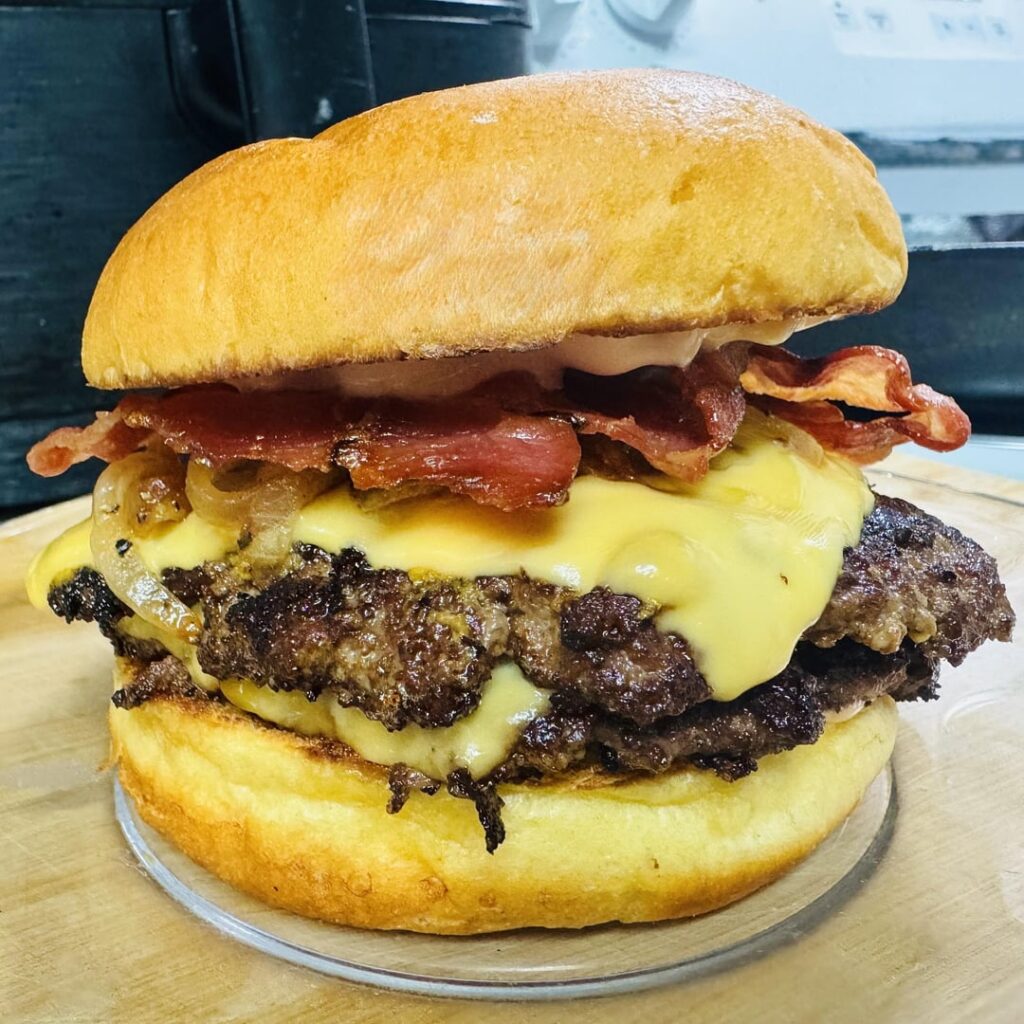 Saturday night Burger bliss…