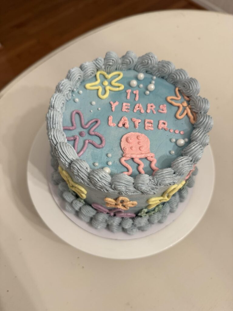 Our anniversary cake