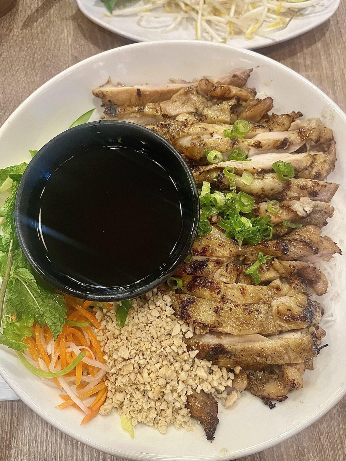 Pho Ahn Vu (on Yonge)- Grilled chicken with vermicelli noodles