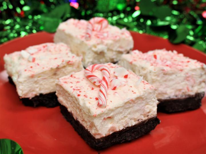 Candy Cane Dessert Squares 