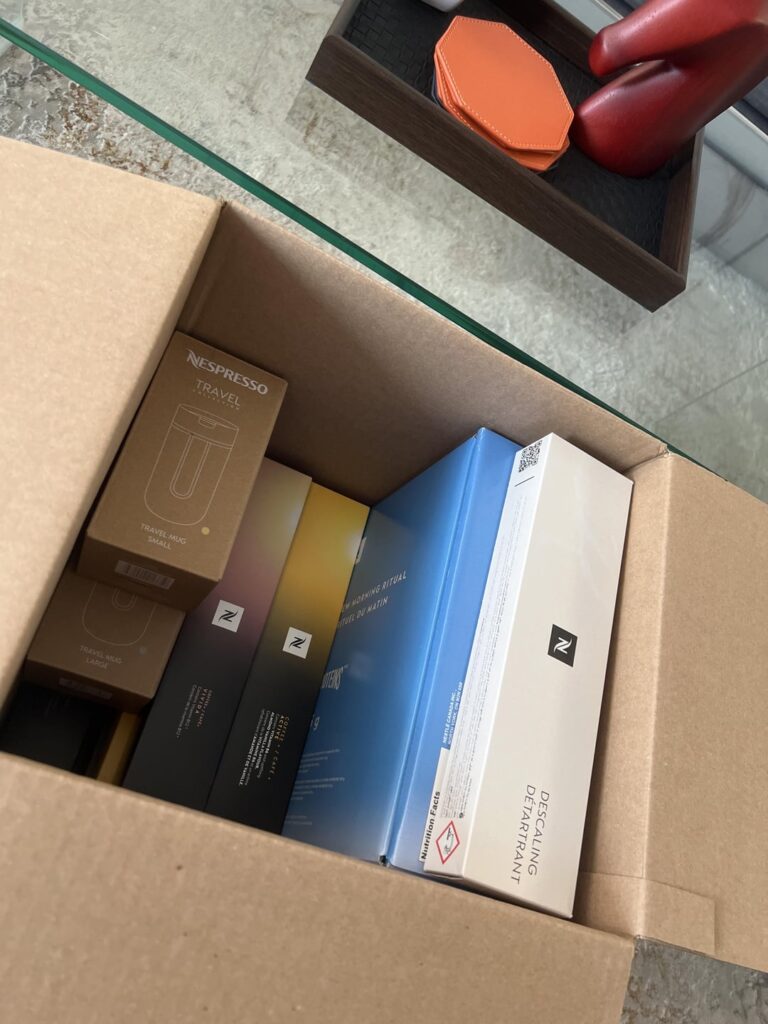 Coffee delivery day + a head start on Christmas gifts Coffee delivery day + a head start on Christmas gifts