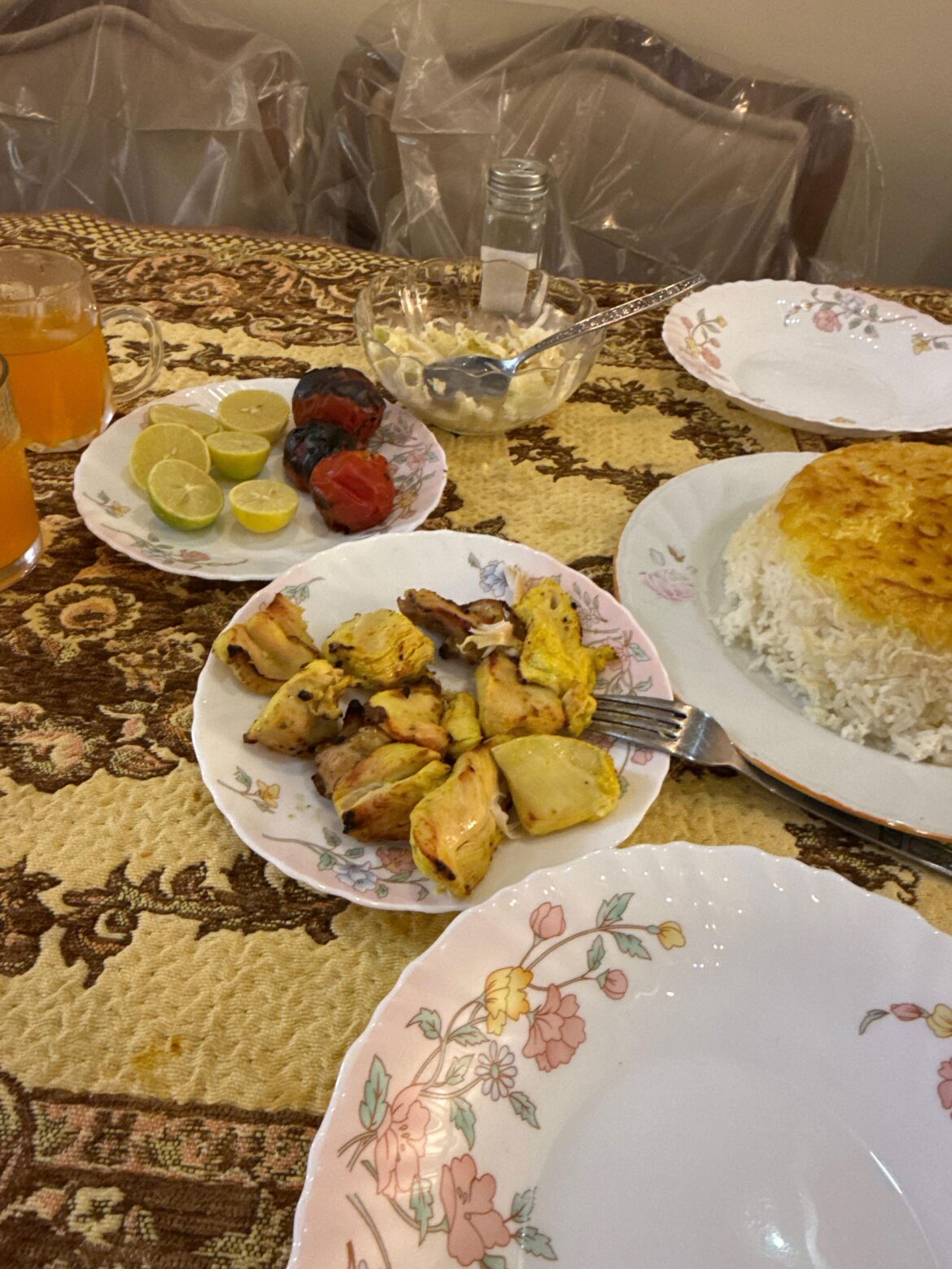 Persian Homemade Chicken Kabab