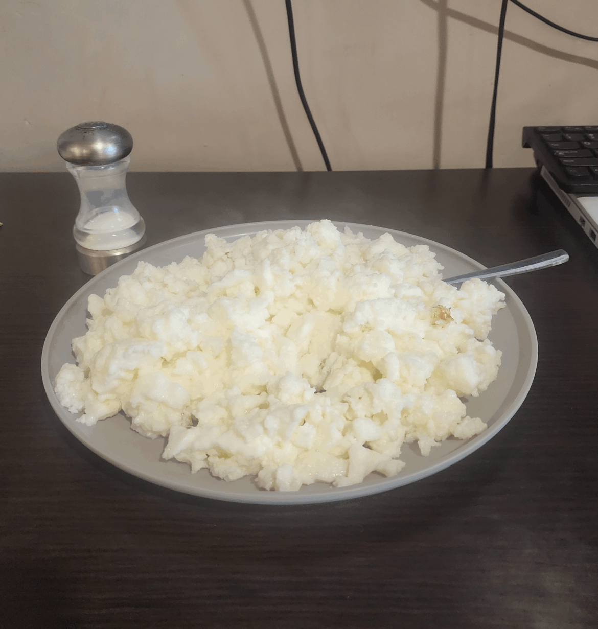 910g of egg whites for dinner