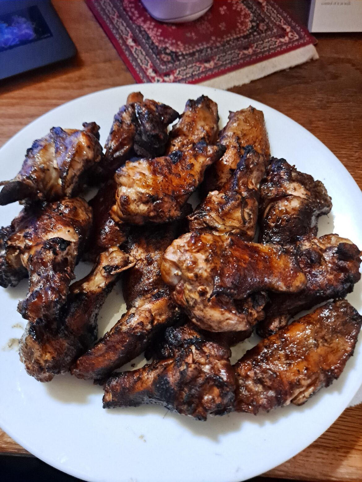 Smoked wings tonight. Now I have to sauce them up.