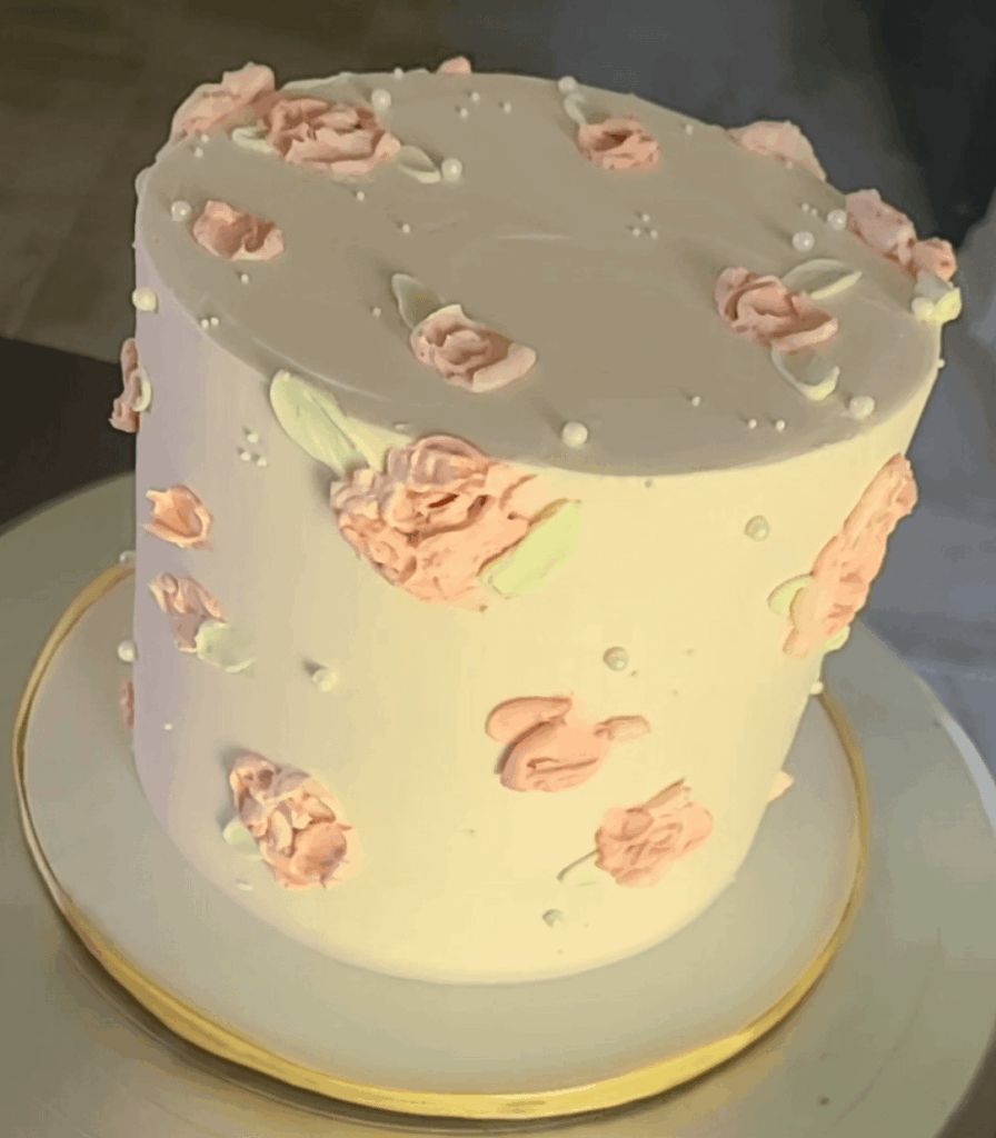 First cake in a while First cake in a while