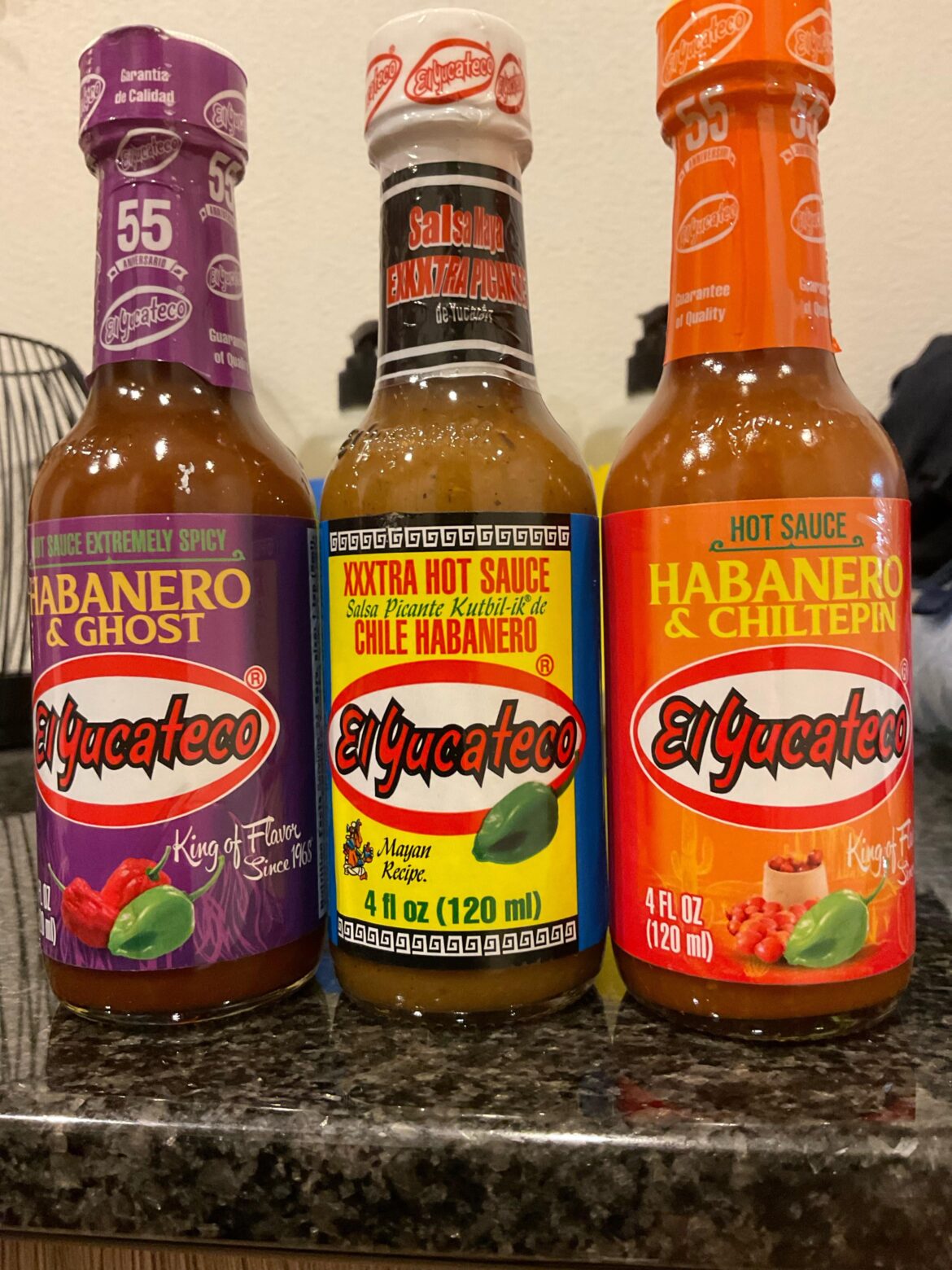 Which one is least/most spicy?