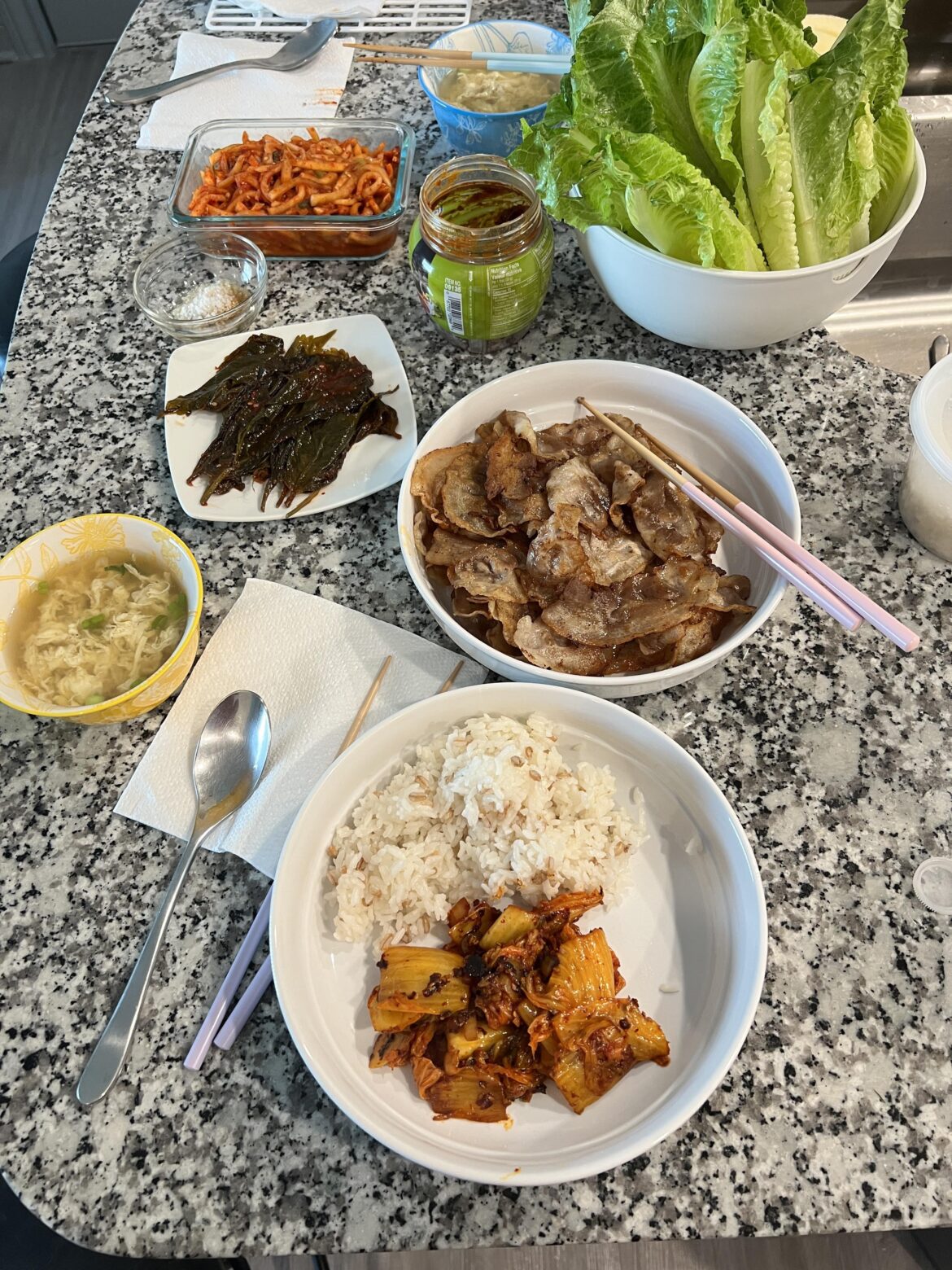 Simple dinner tonight