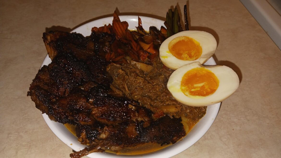 Homemade Pork Soy Ramen