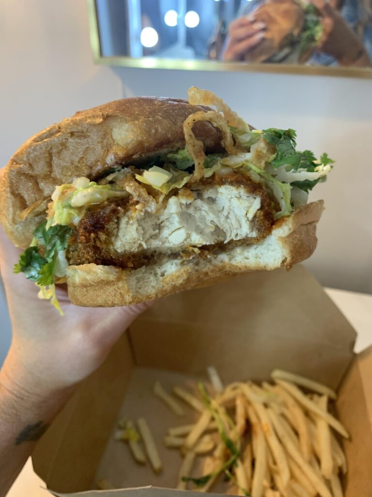 My first visit to a local vegan spot