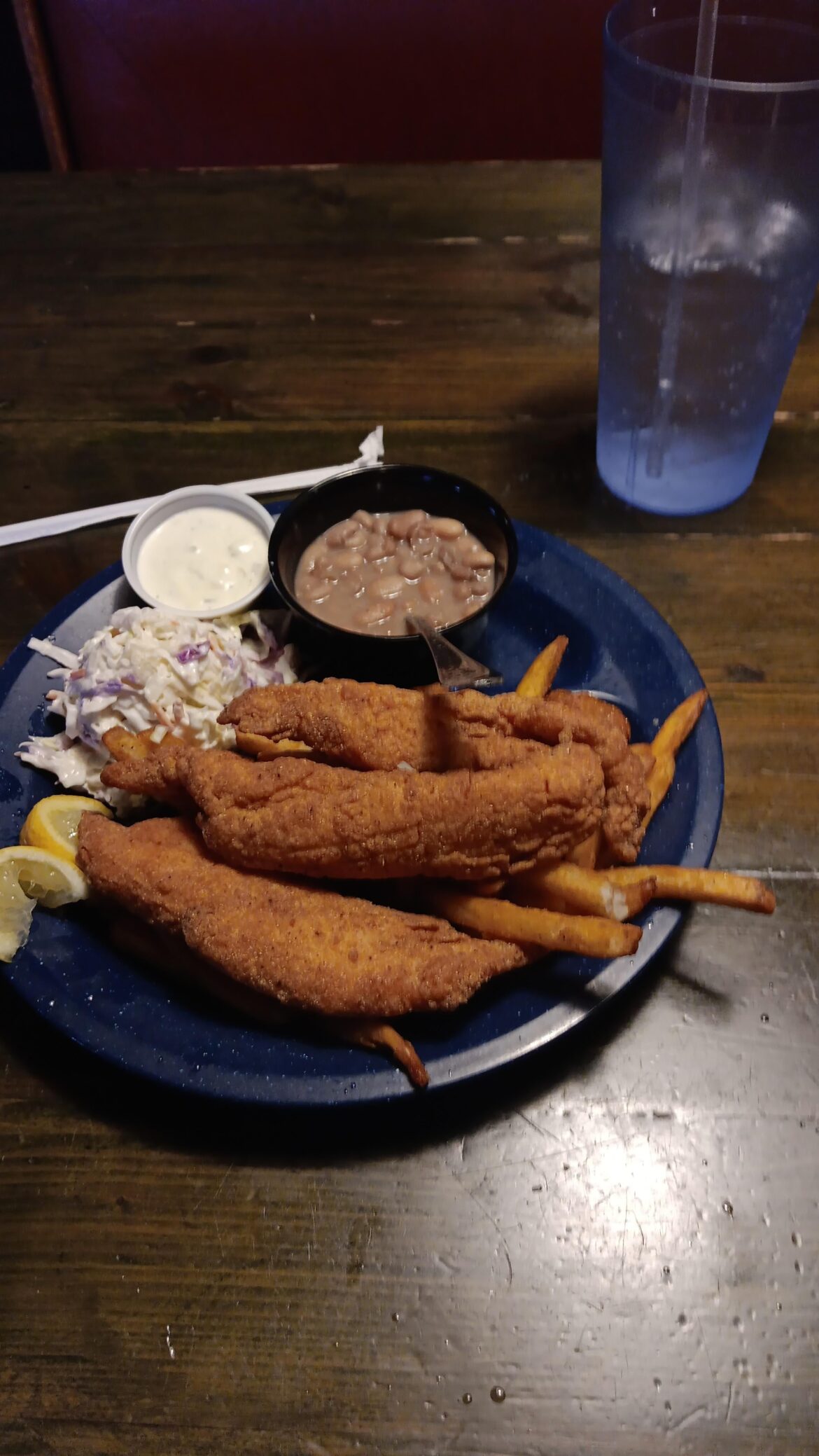 Eating with the old folks at Cherry Creek Catfish!