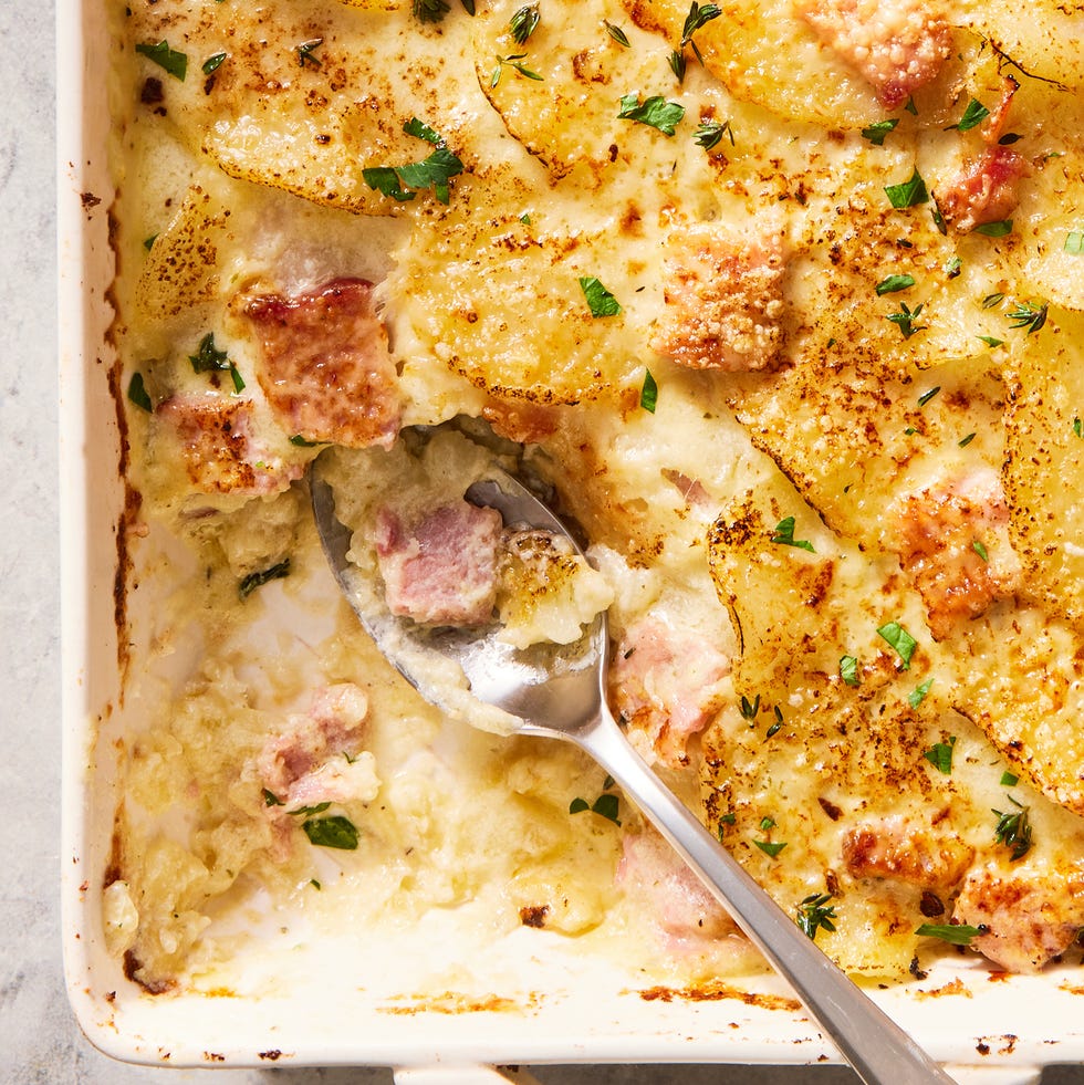 scalloped potatoes ham