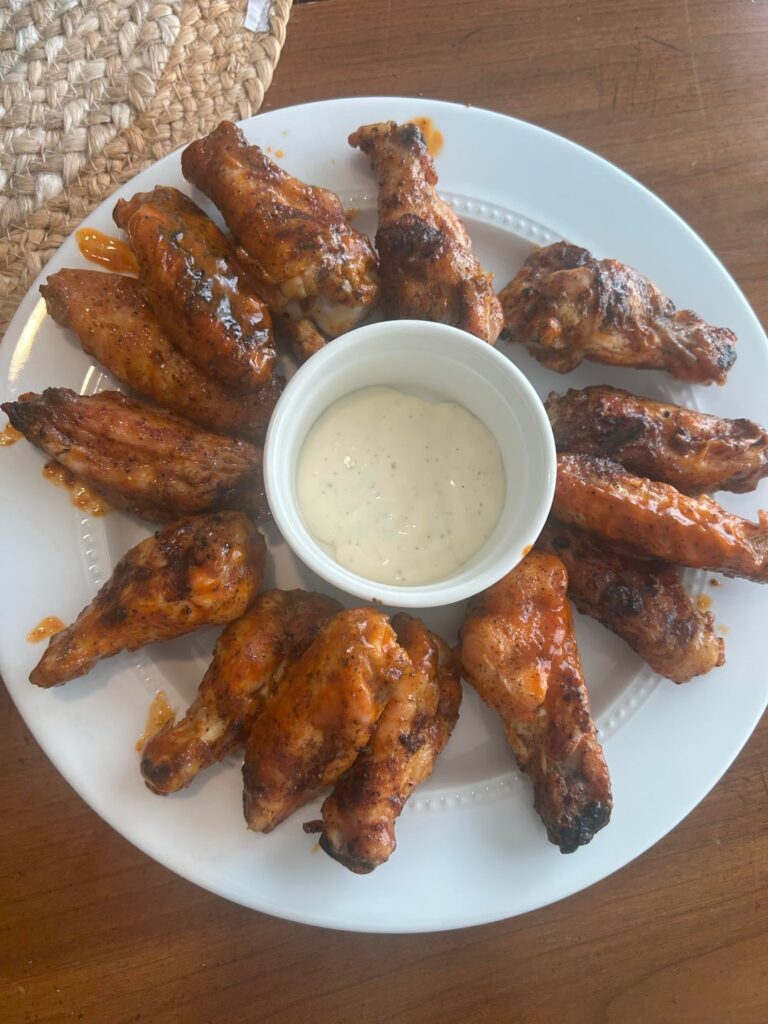 Grilled Buffalo Wings