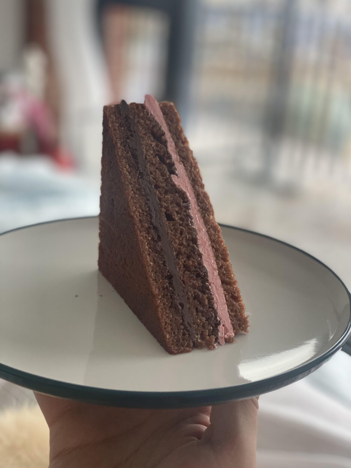 Chocolate Ganache and Raspberry Italian Meringue Buttercream