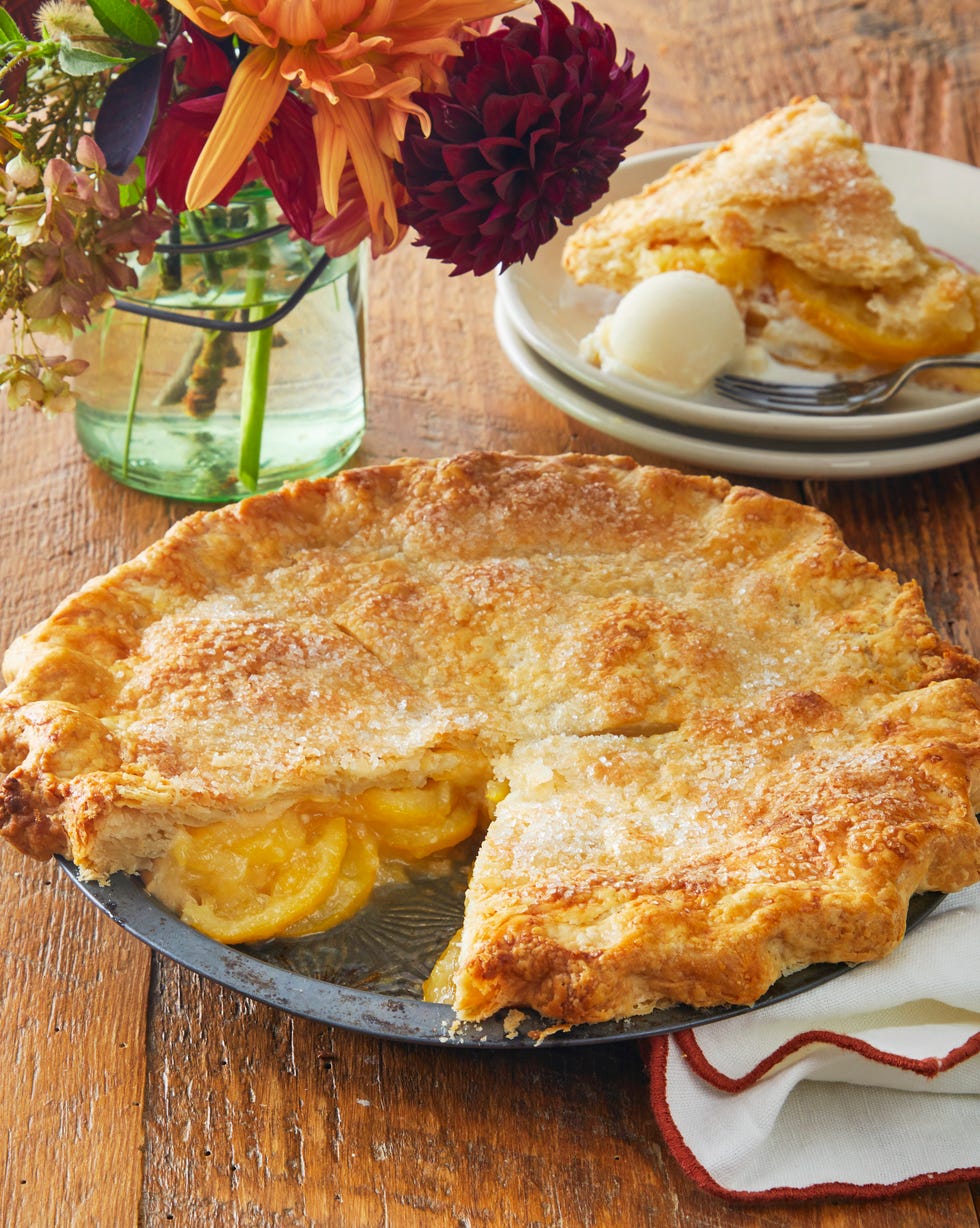 meyer lemon shaker pie