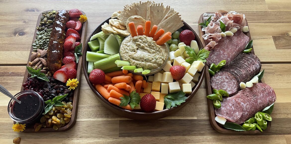 Having friends over, made a lil spread!