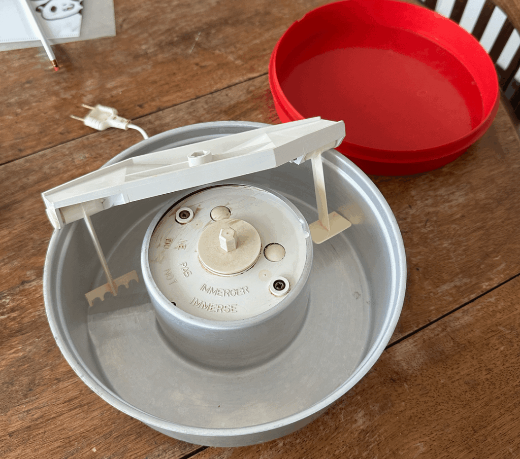 Trying to get decent creamy ice cream with old machine