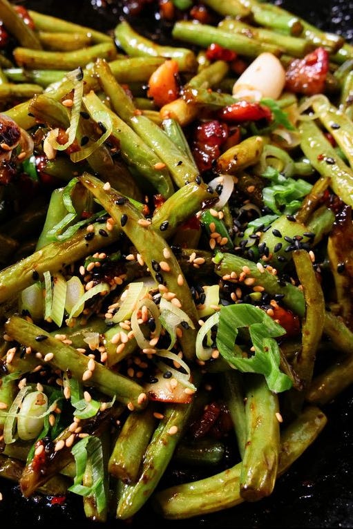 stirfried green beans