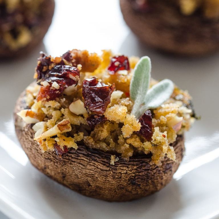 stuffing stuffed mushrooms