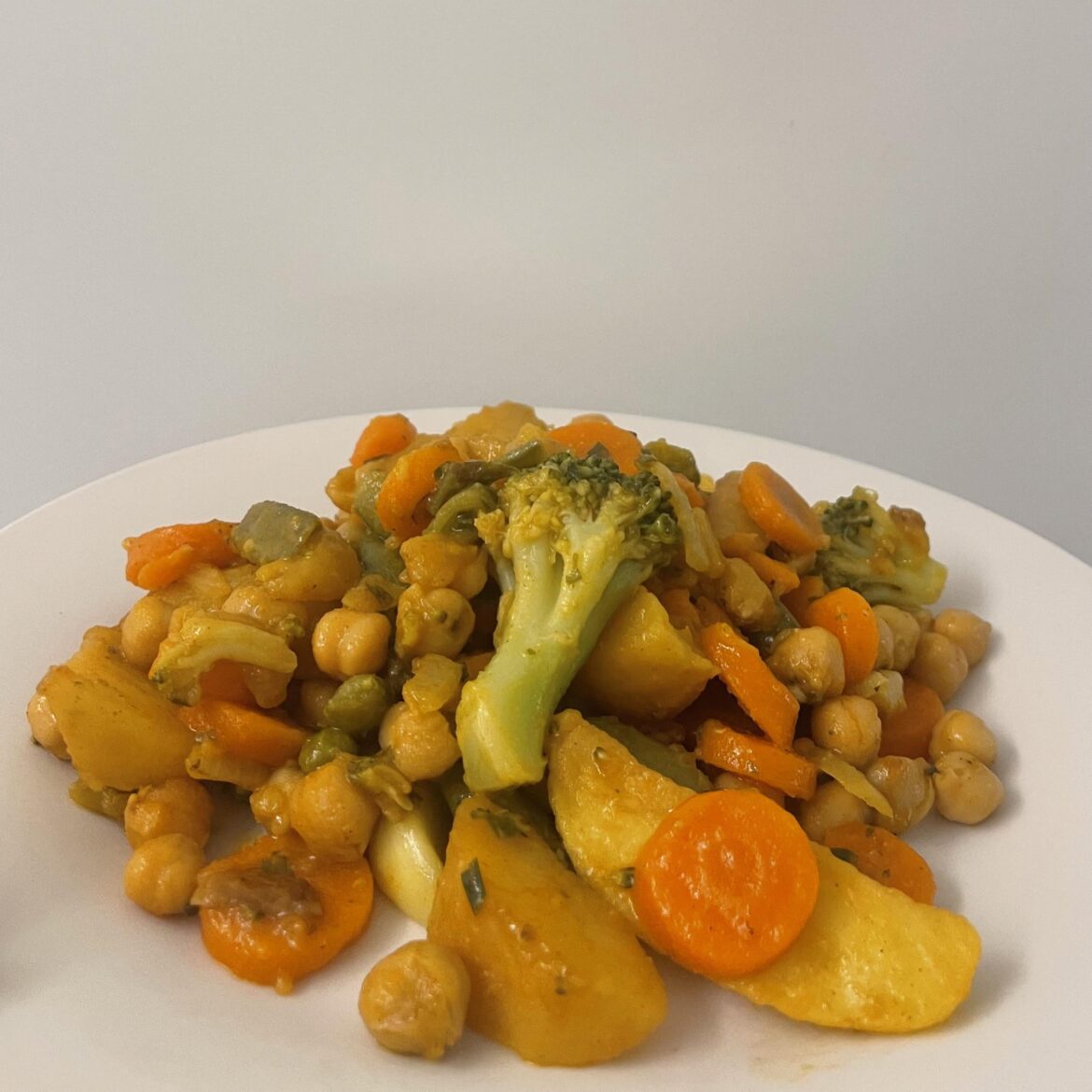 Veggie stew with North African spices