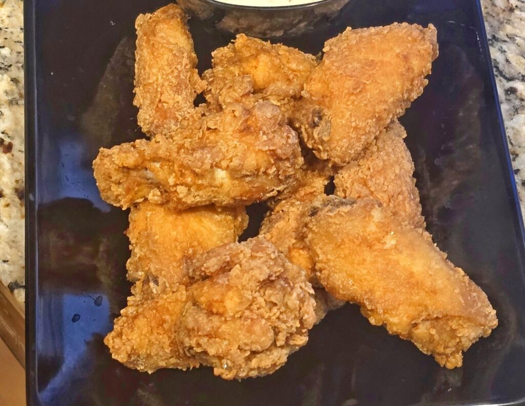 Wings 3 different ways.