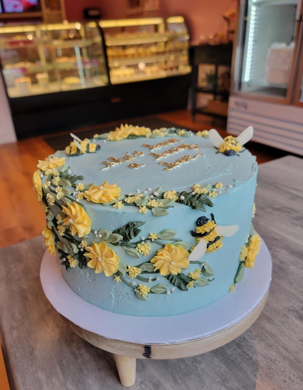 Bee Grad Cake 🐝 🎂