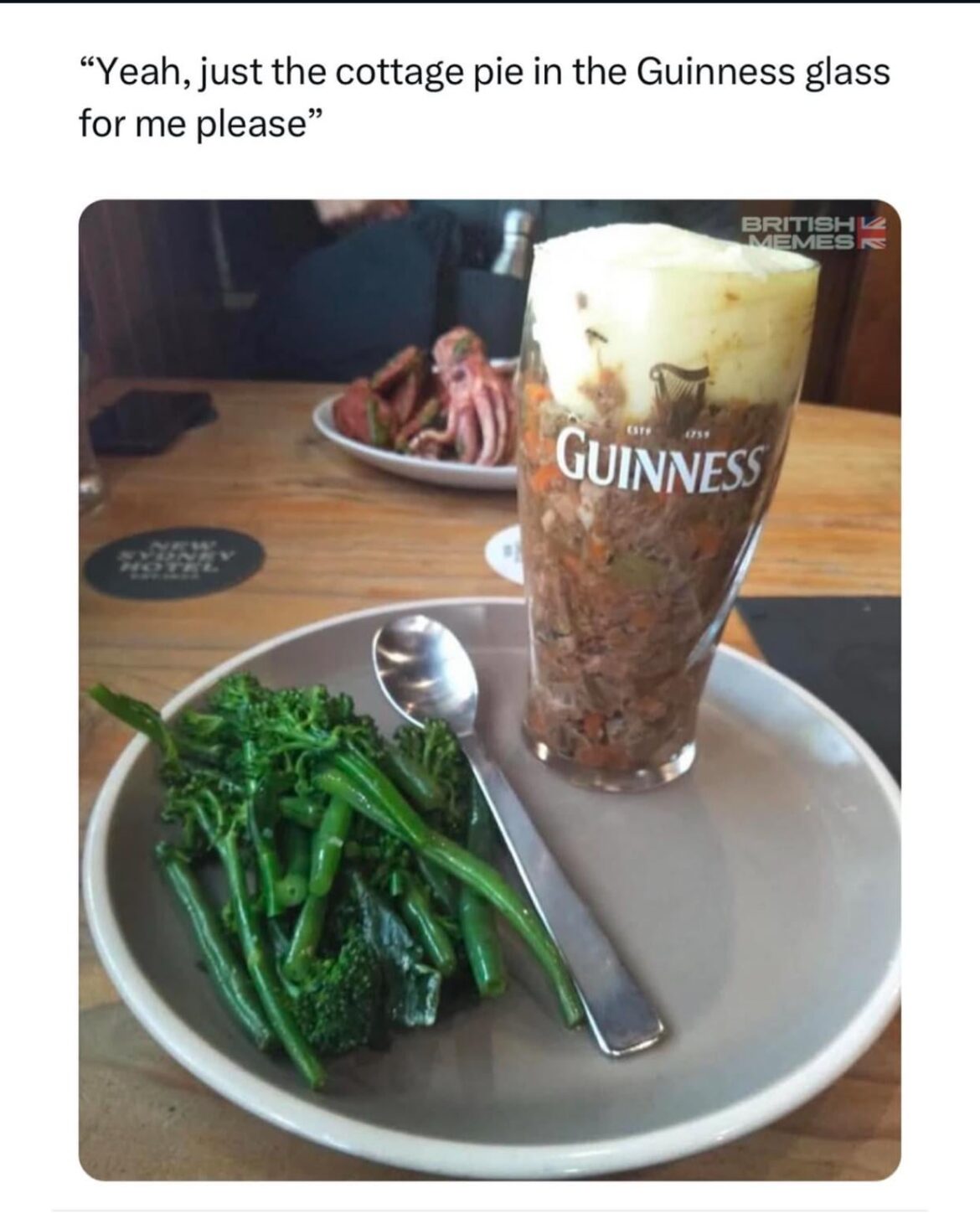 Nothing better than a pint in this weather