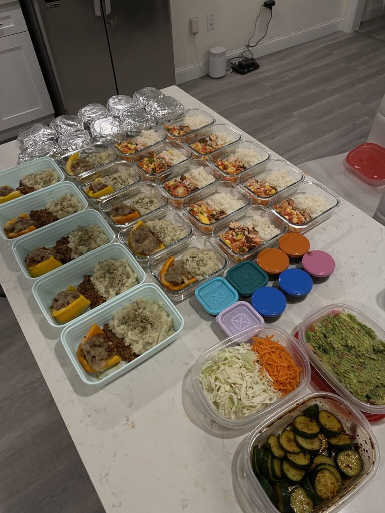 Monday - Friday prep for two