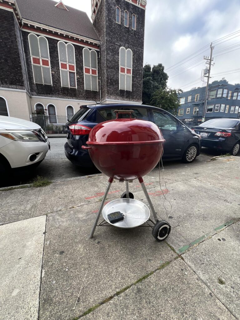 New (used) Grill and subsequent first cook.