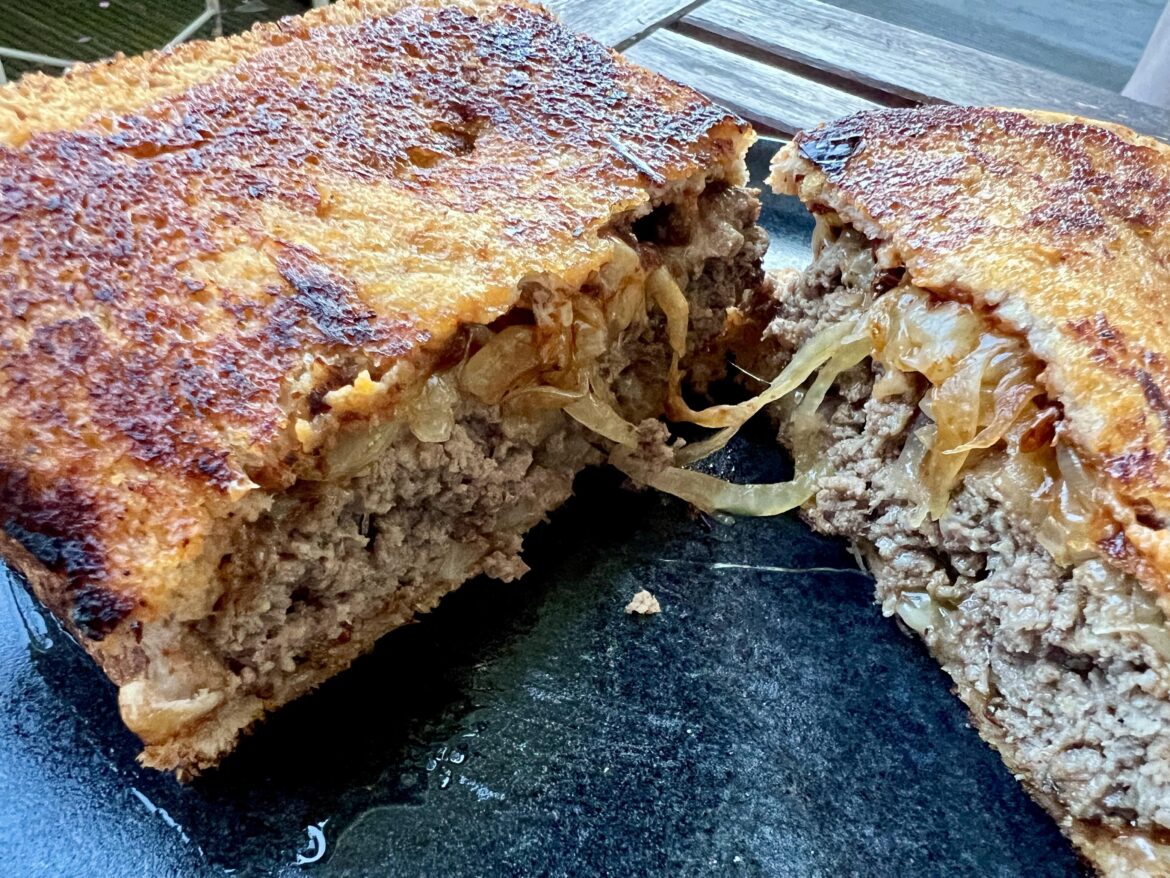 Chipotle patty melt