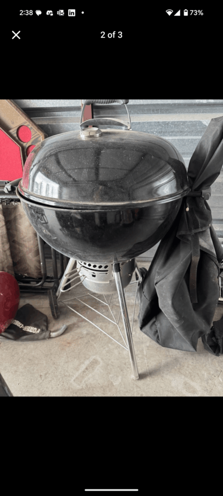 Looking for first charcoal grill, this came up right away in my search, buy for $35?