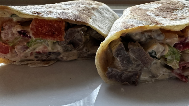 Taco Bell Chipotle Ranch Grilled Steak Burrito
