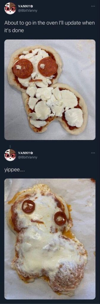 When making pizza takes a wrong turn