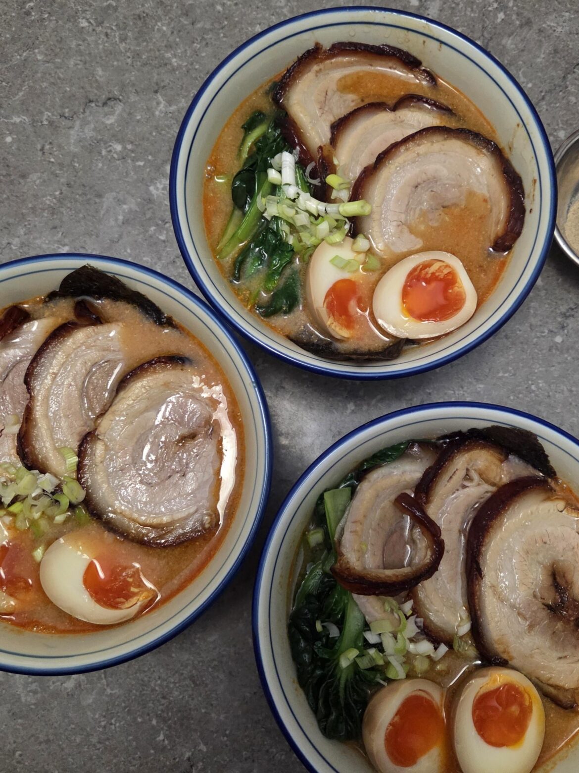 Home made miso ramen with chashu