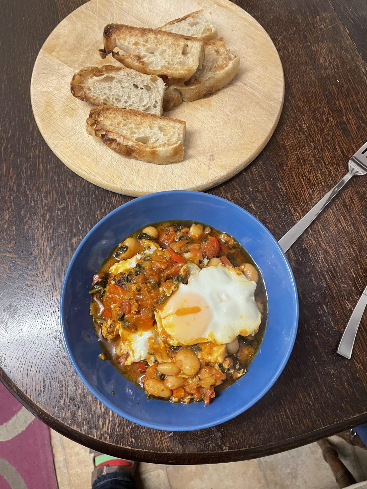 I made shakshuka for breakfast!
