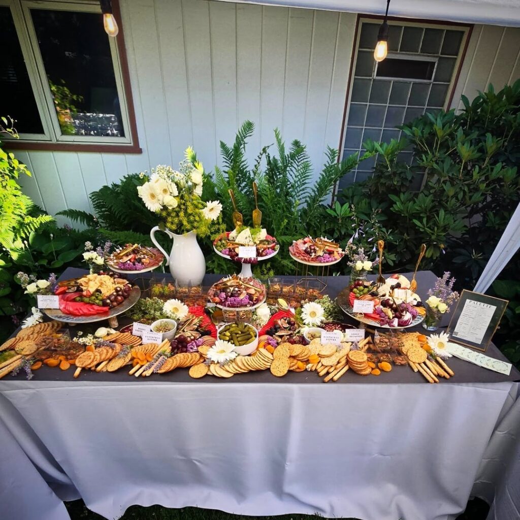 Another summer wedding set up for the books!