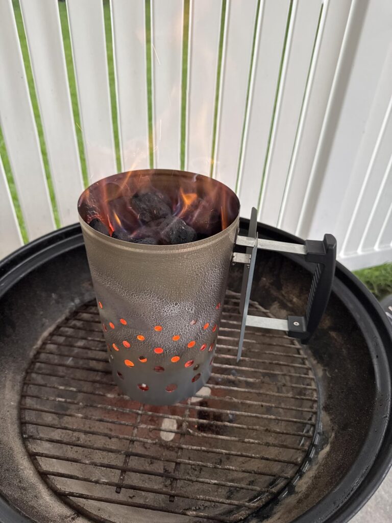 Charcoal Chimney was so worth it!