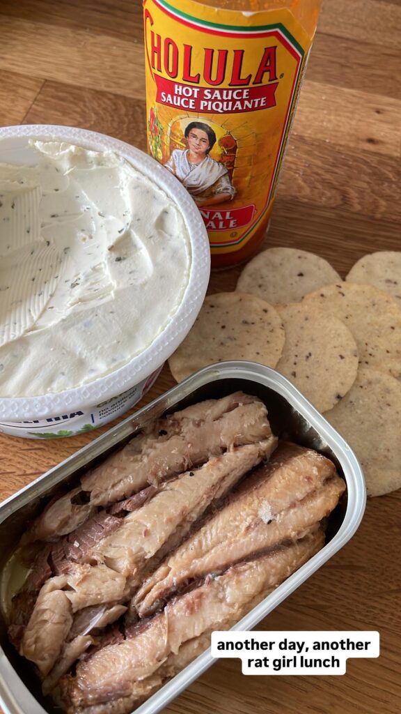 Tried my first water-packed tin instead of oil. Tried my first water-packed tin instead of oil.