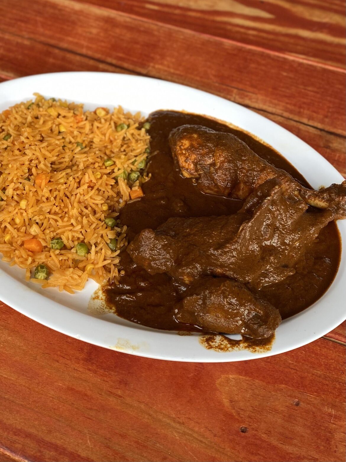 My favorite mole rojo in Austin