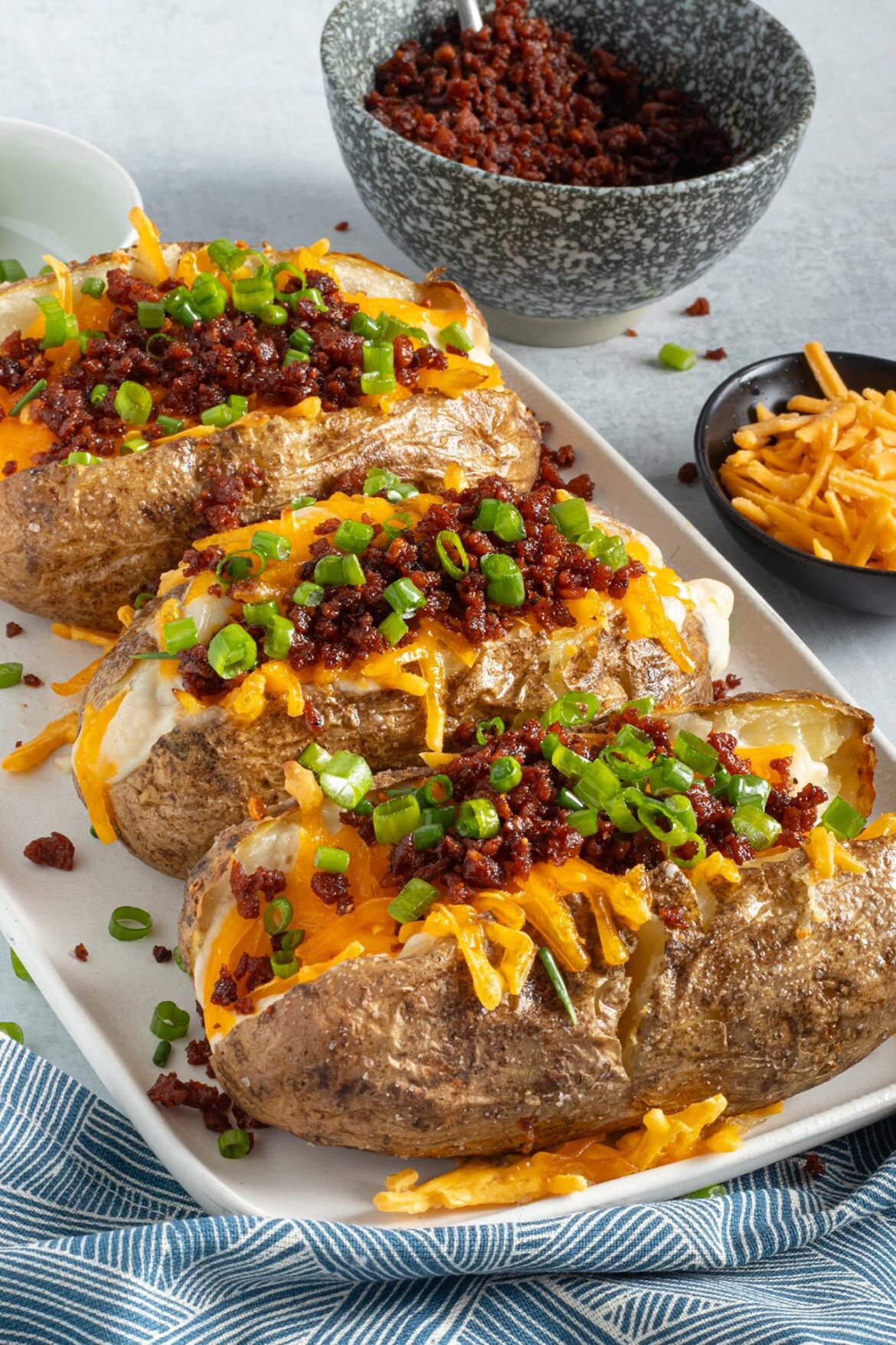 Vegan Loaded Baked Potatoes