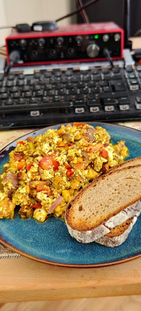 scrambled tofu 🥰