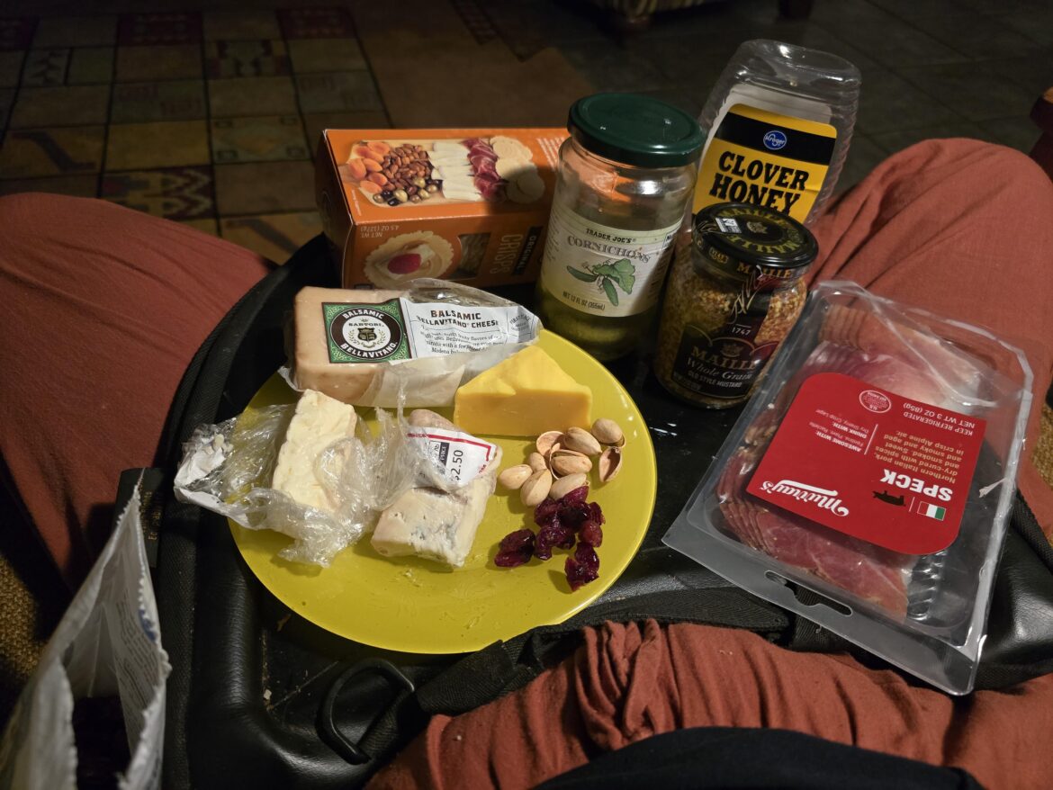 Late night cheese snack.